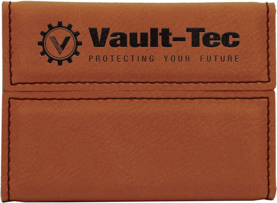 Leatherette Business Card Holder