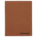 Leatherette Portfolio with Notepad