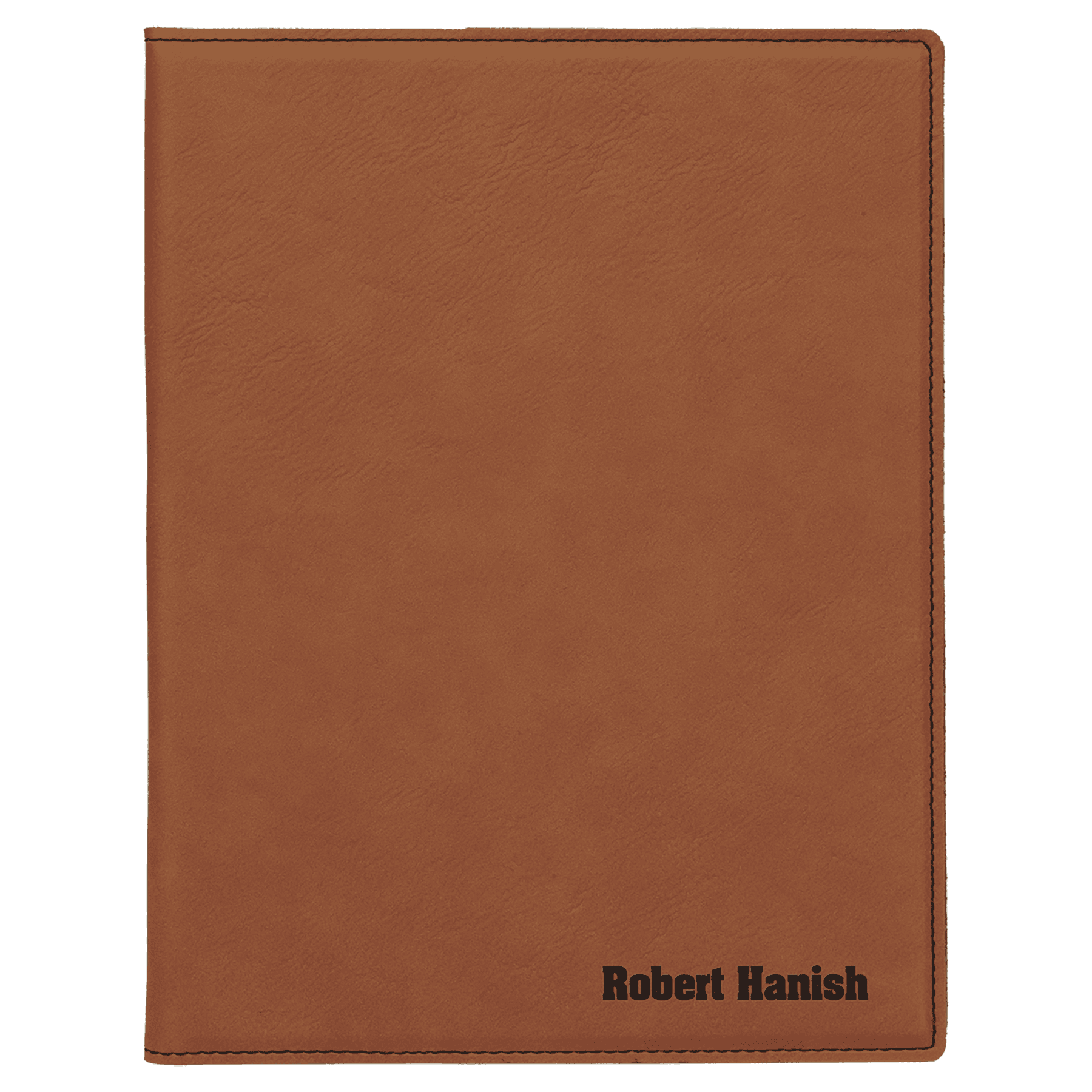 Leatherette Portfolio with Notepad