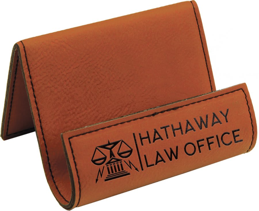 Leatherette Holder Easel