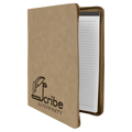 Leatherette Portfolio w/ zipper and Notepad