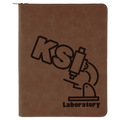 Leatherette Portfolio w/ zipper and Notepad