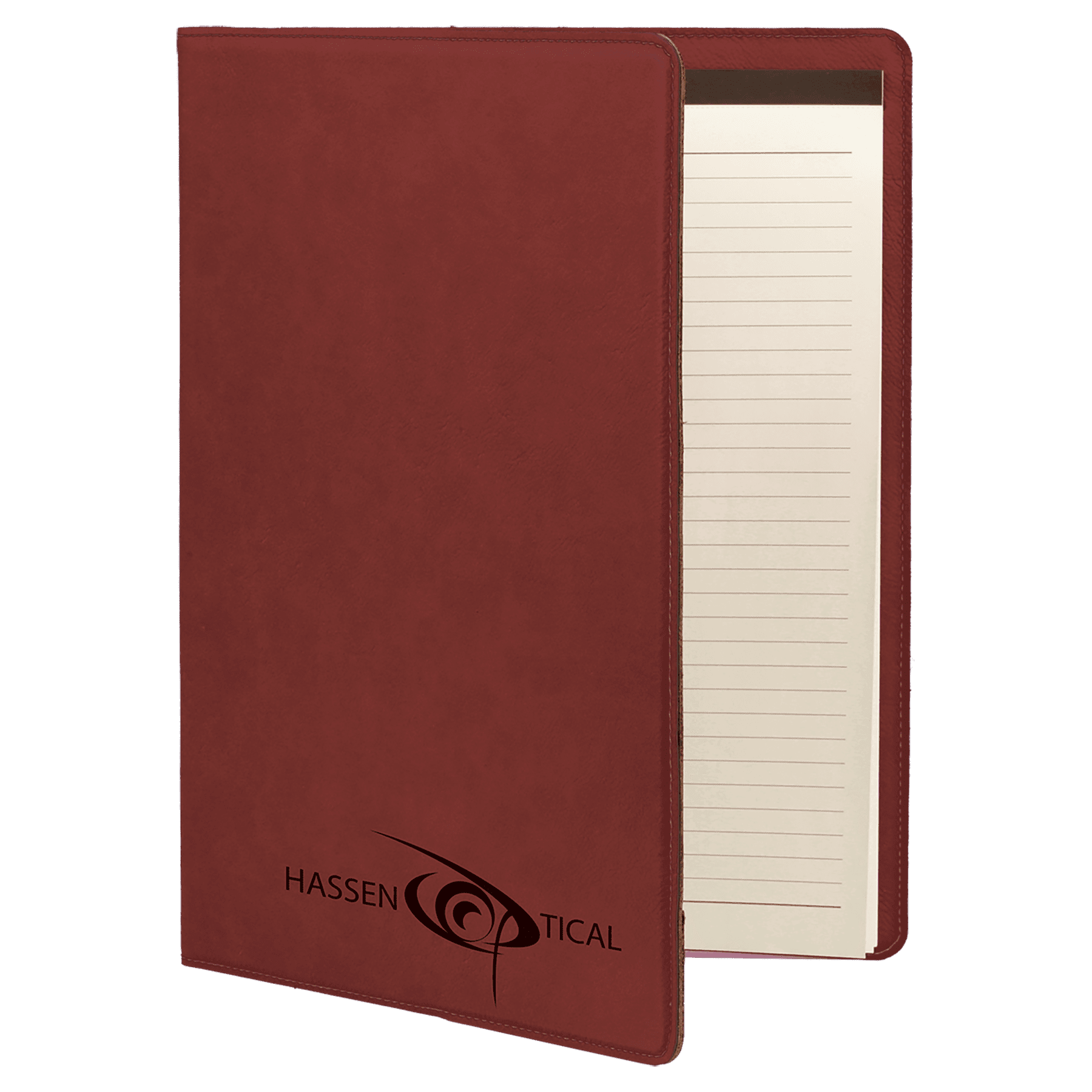 Leatherette Portfolio with Notepad