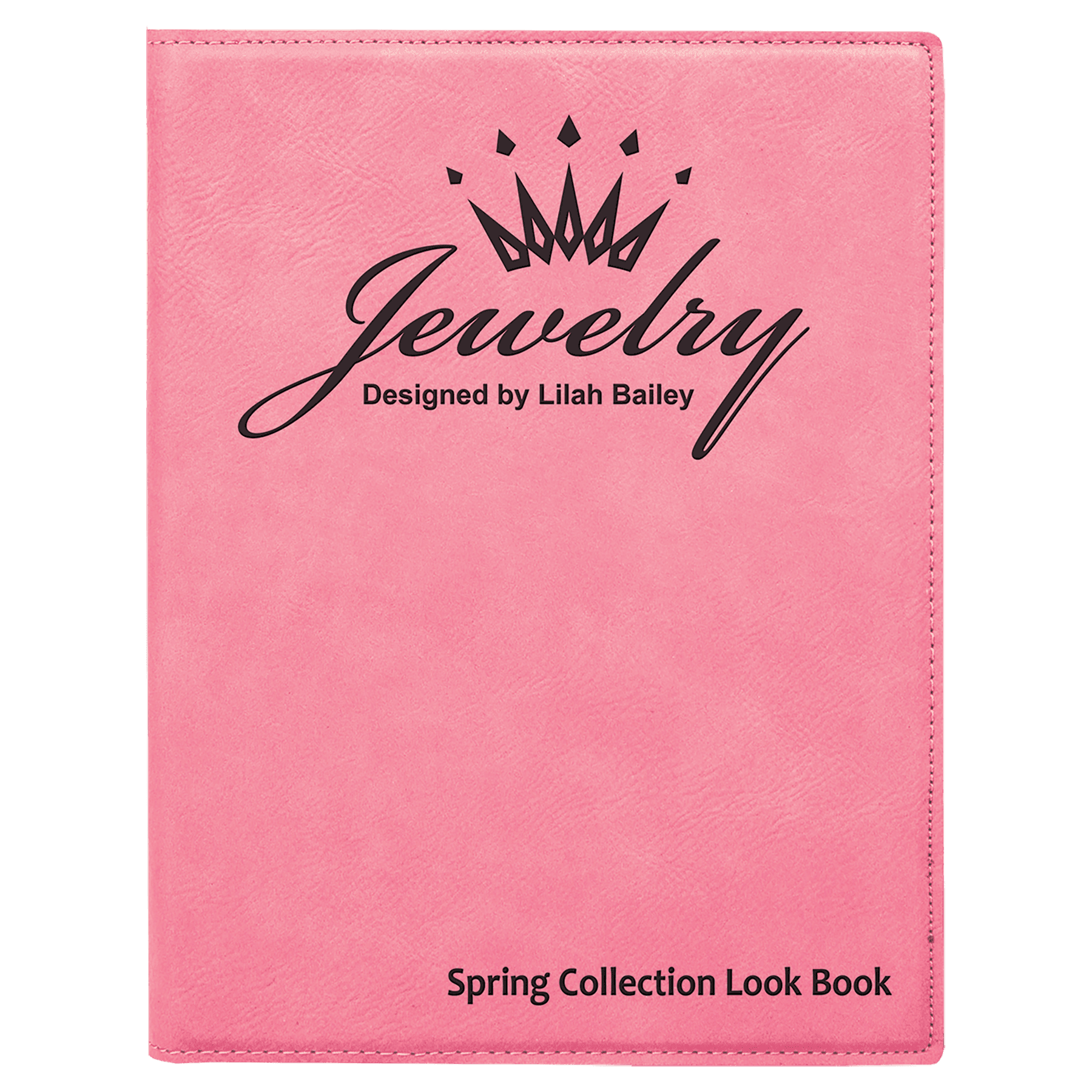 Leatherette Portfolio with Notepad