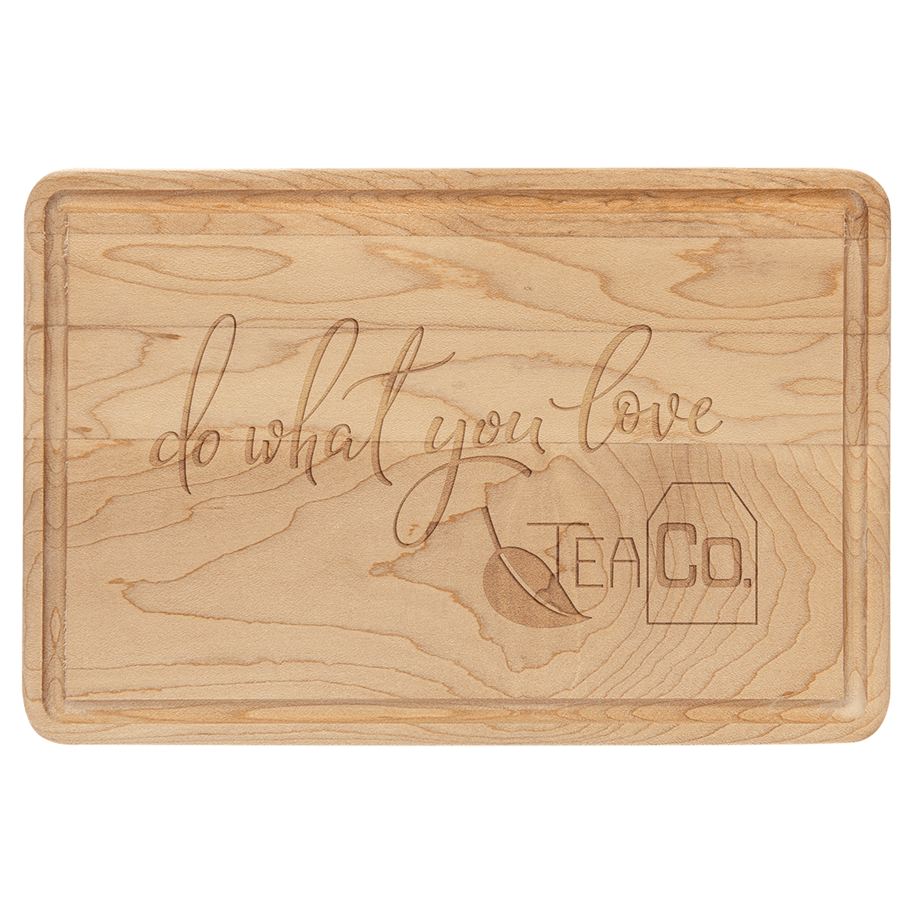 Maple Cutting Board with Drip Ring