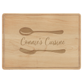 Maple Cutting Board with Drip Ring