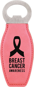 Leatherette Bottle Opener with Magnet