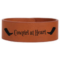 9 ½ x 1" Leatherette Cuff Bracelet