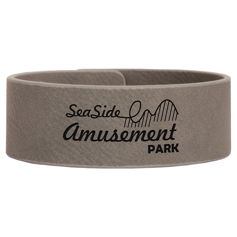 9 ½ x 1" Leatherette Cuff Bracelet