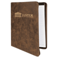 Leatherette Portfolio w/ zipper and Notepad