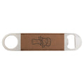 Leatherette Paddle Bottle Opener