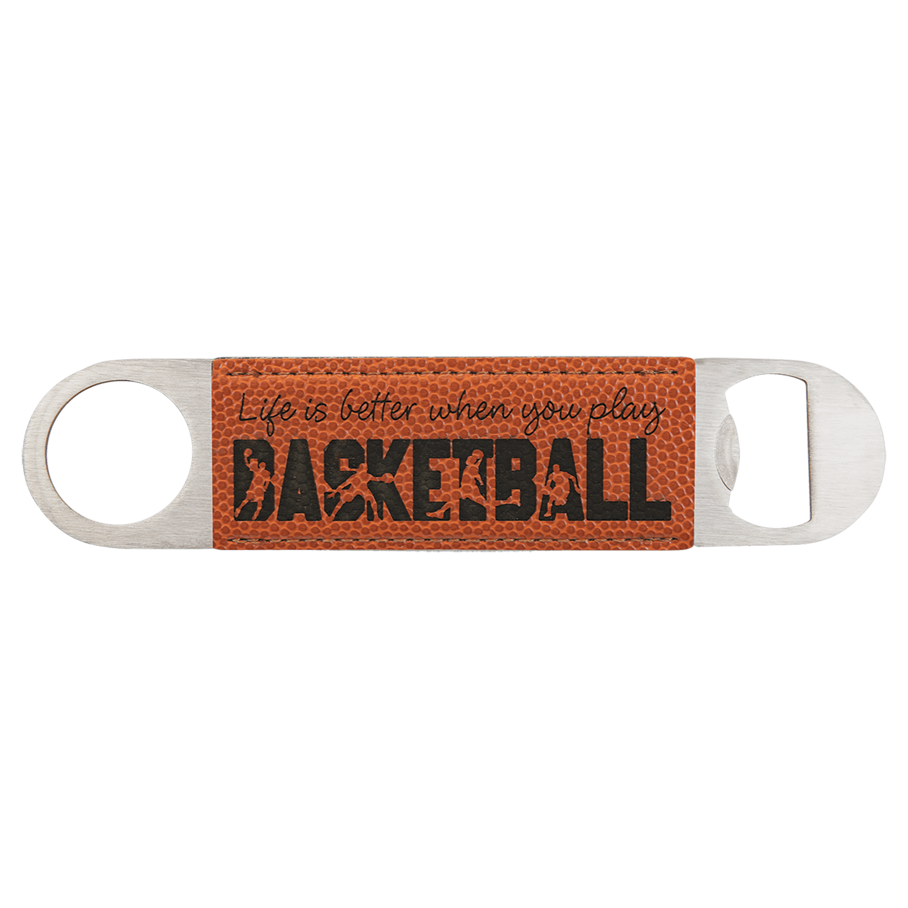 Leatherette Paddle Bottle Opener