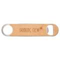 Wooden Paddle Bottle Opener