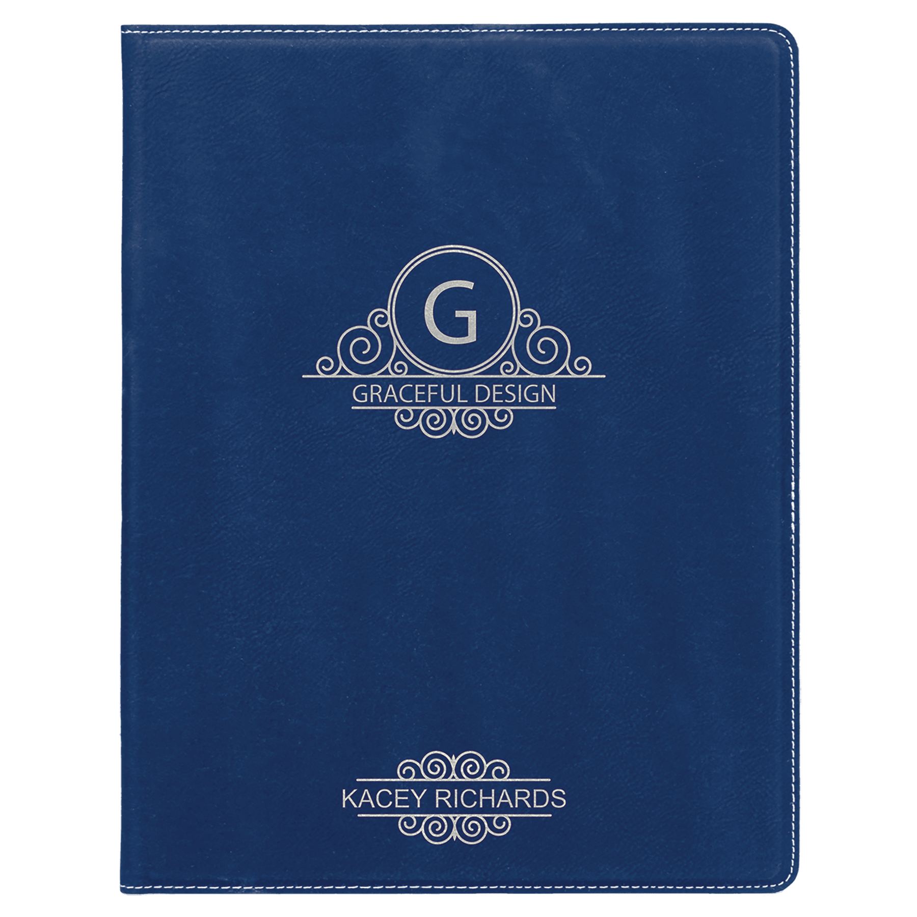 Leatherette Portfolio with Notepad