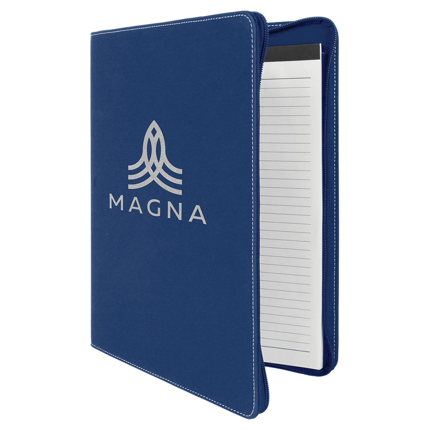 Leatherette Portfolio w/ zipper and Notepad