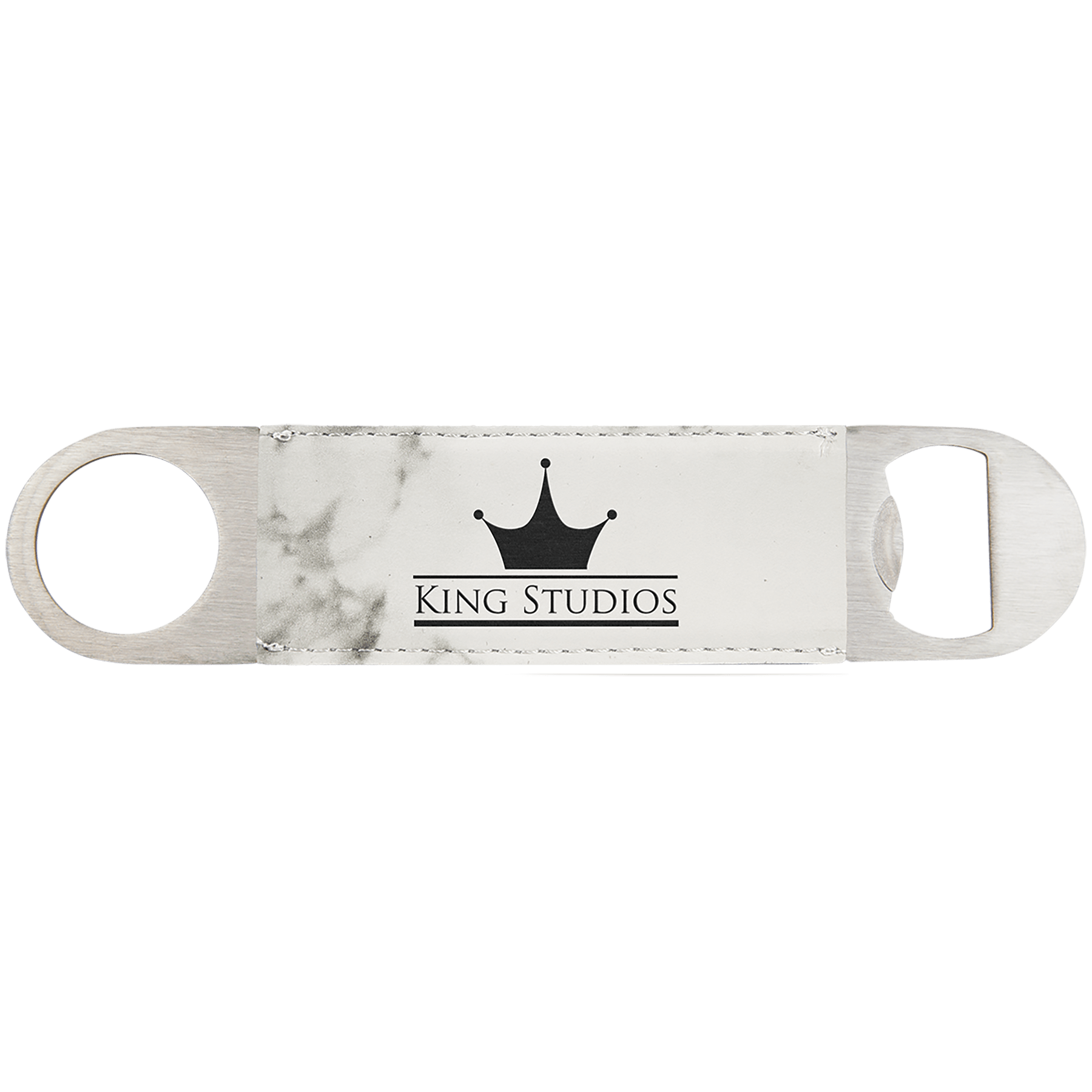 Leatherette Paddle Bottle Opener