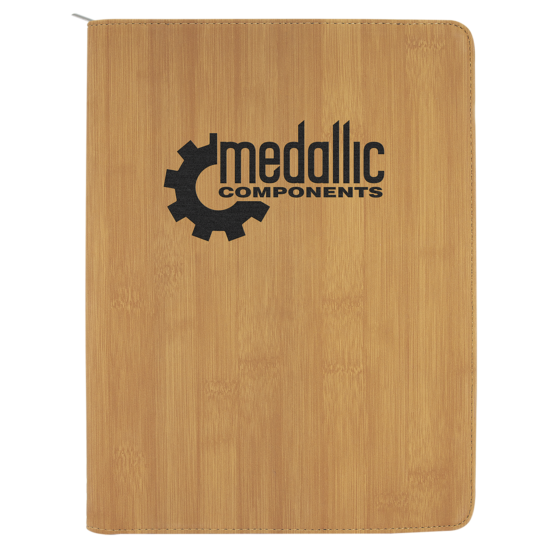 Leatherette Portfolio w/ zipper and Notepad