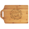 Bamboo Cutting Board with Handle