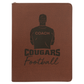 Leatherette Portfolio w/ zipper and Notepad