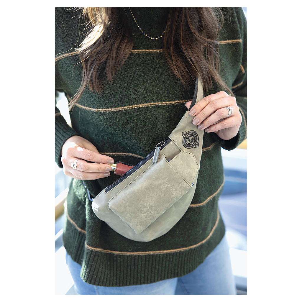 Creekside Collection "The Crescent" Sling Bag