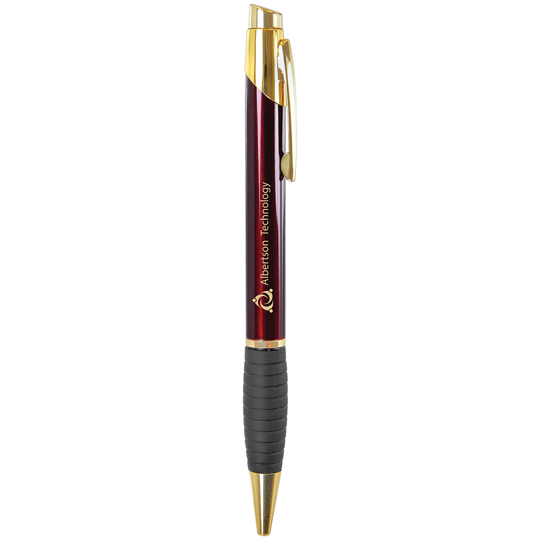 Gloss Ballpoint Pen with Gripper