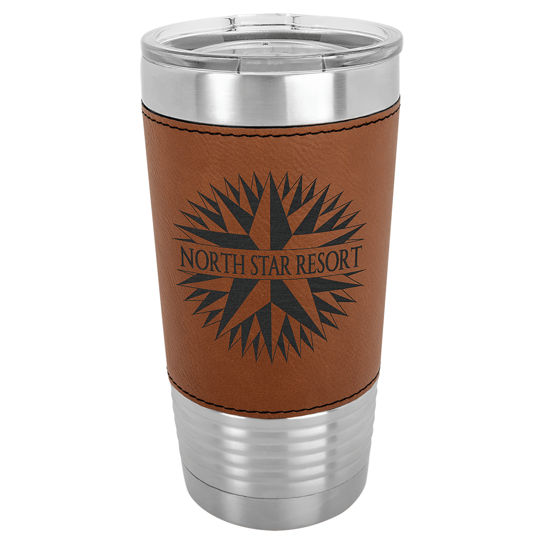 Polar Camel 20 oz Leatherette Tumbler