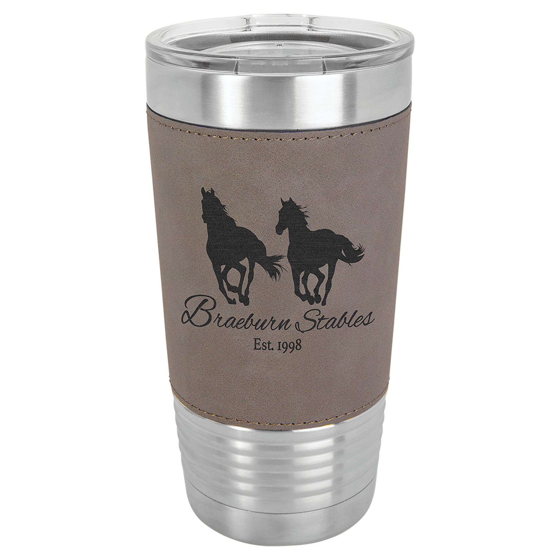 Polar Camel 20 oz Leatherette Tumbler