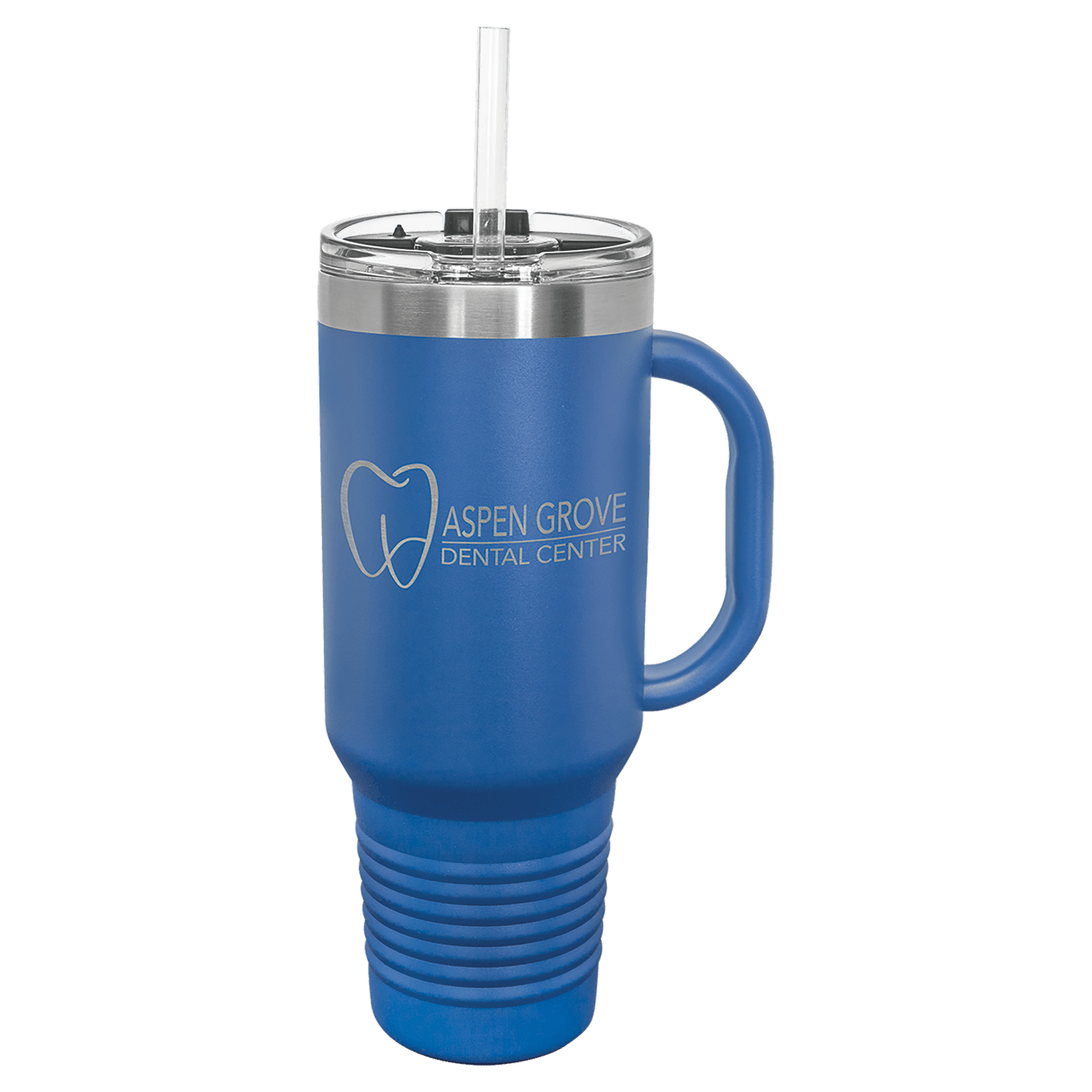 Polar Camel 40 oz Travel Mug with Snap Lid Straw