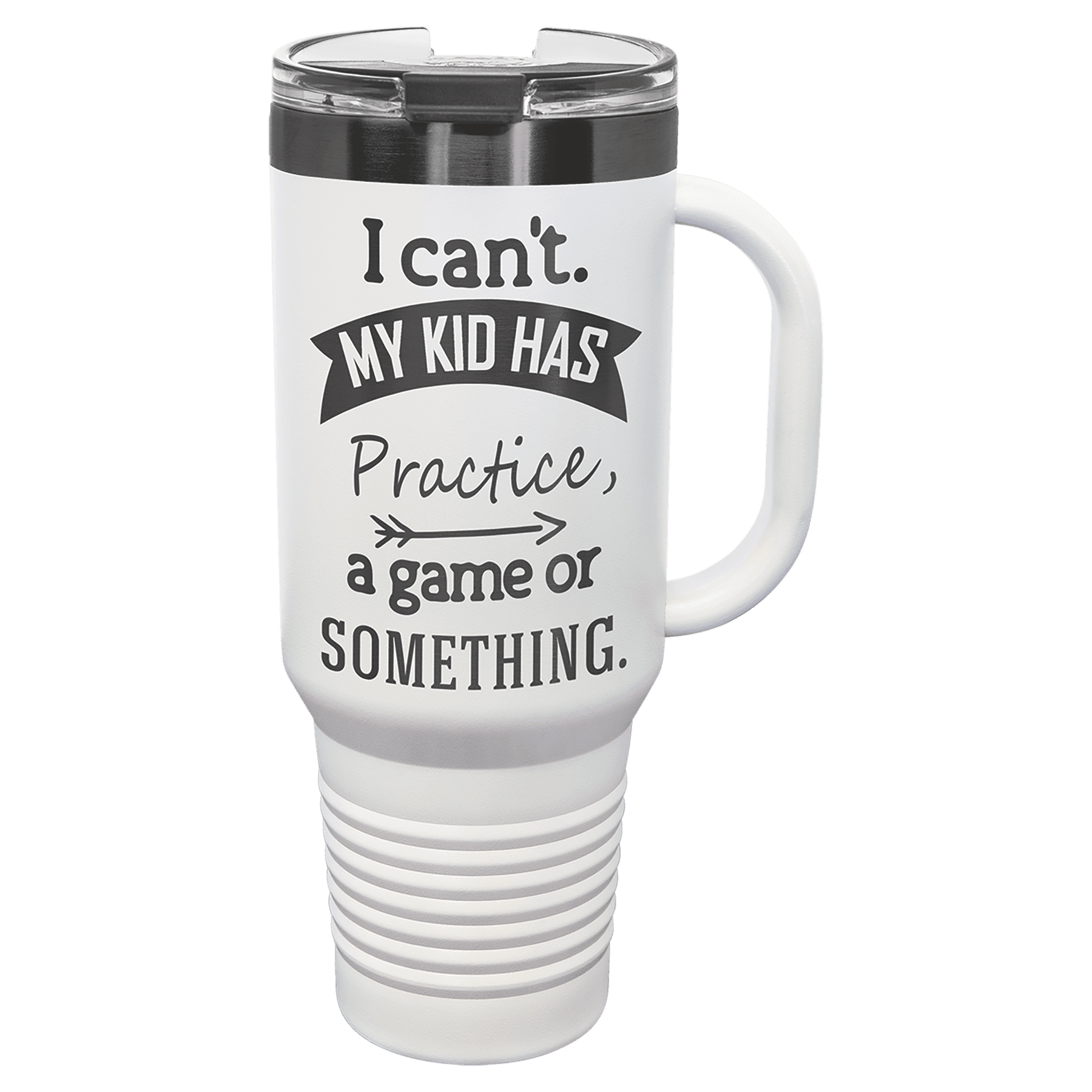 Polar Camel 40 oz Travel Mug with Snap Lid Straw