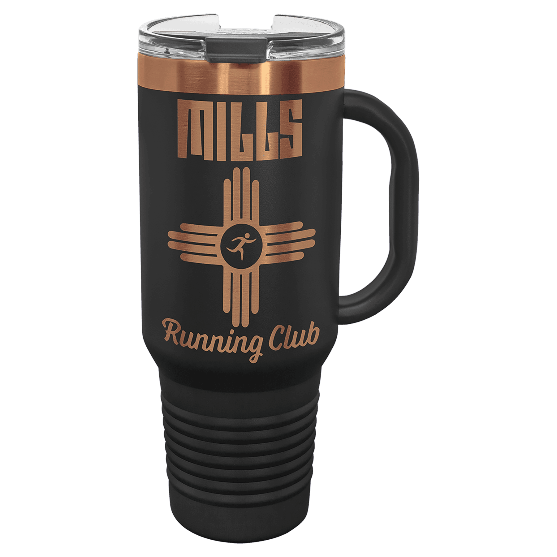 Polar Camel 40 oz Travel Mug with Snap Lid Straw