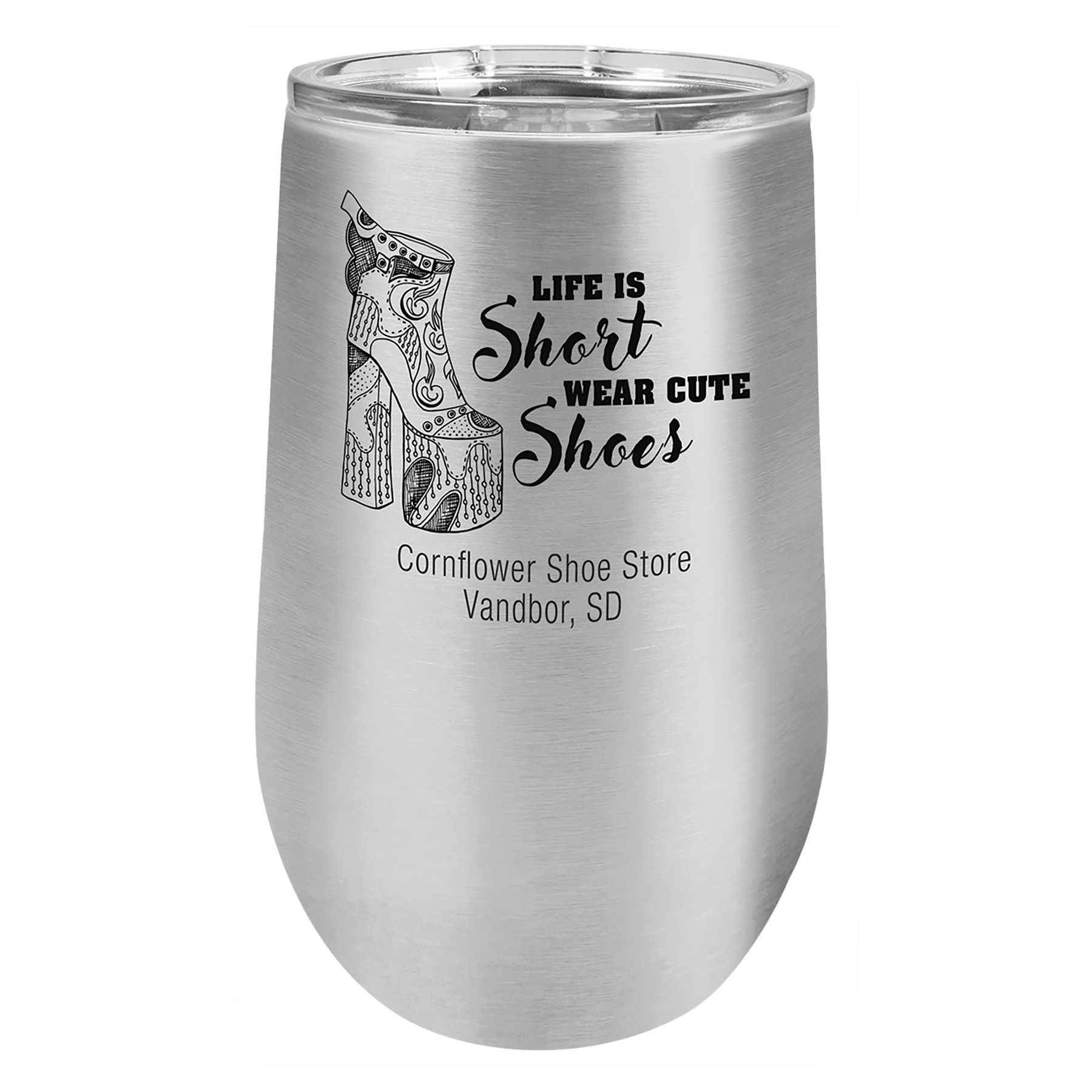 Polar Camel 16 oz Stemless Wine Tumbler