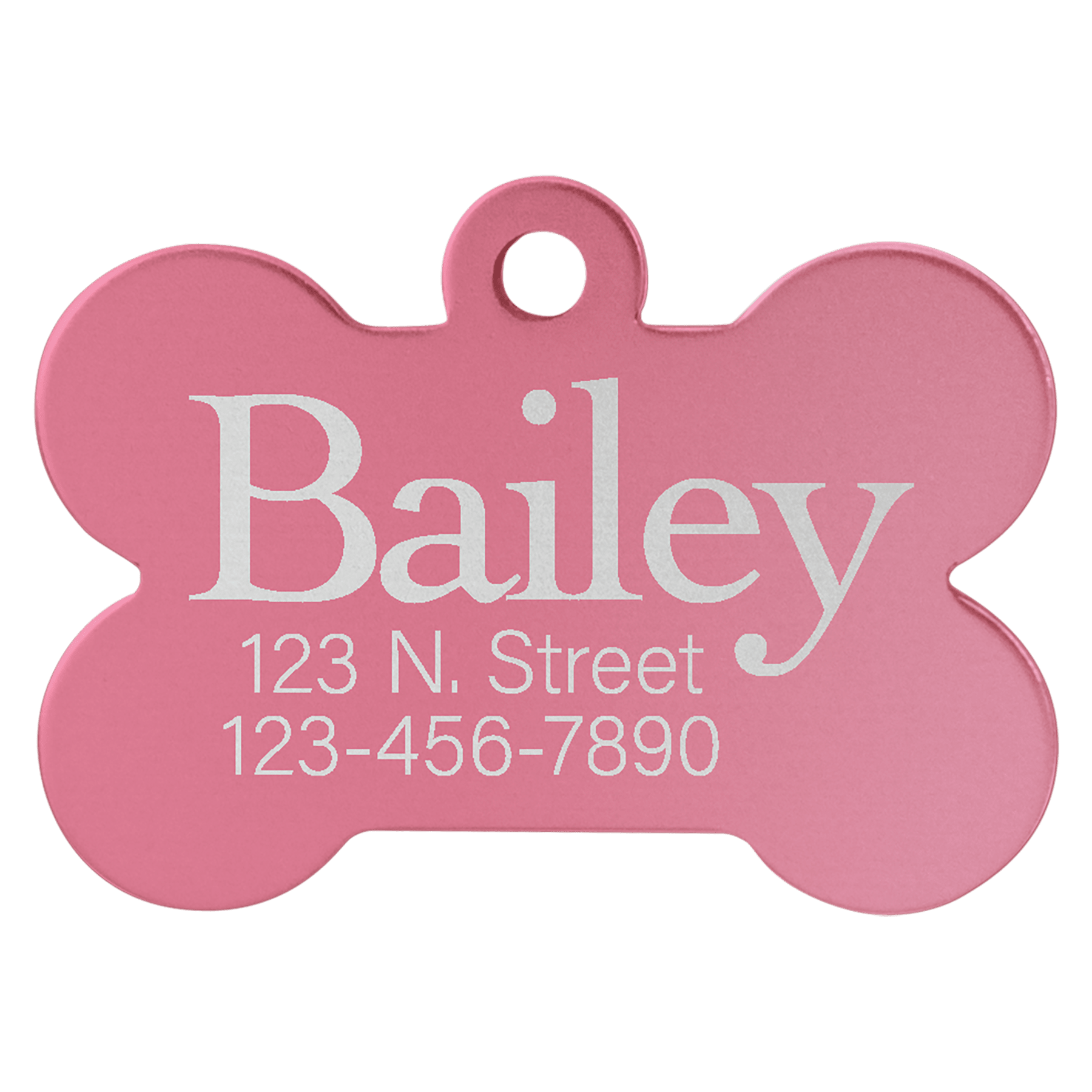 Shaped Pet Tag