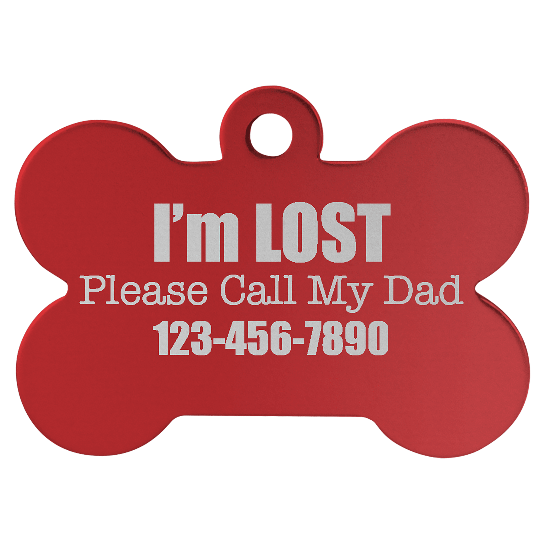 Shaped Pet Tag