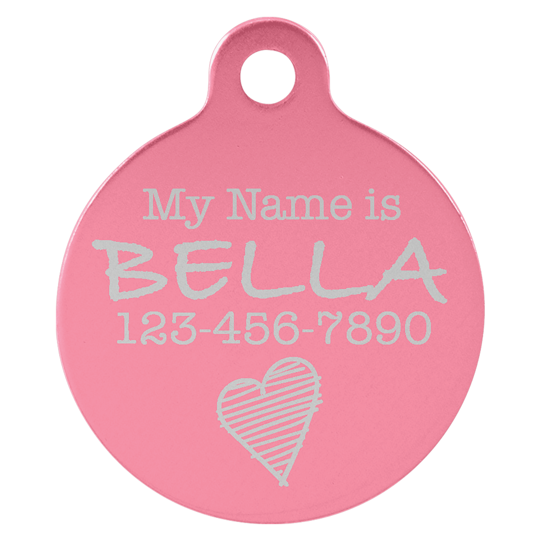 Shaped Pet Tag