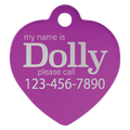 Shaped Pet Tag