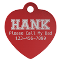Shaped Pet Tag