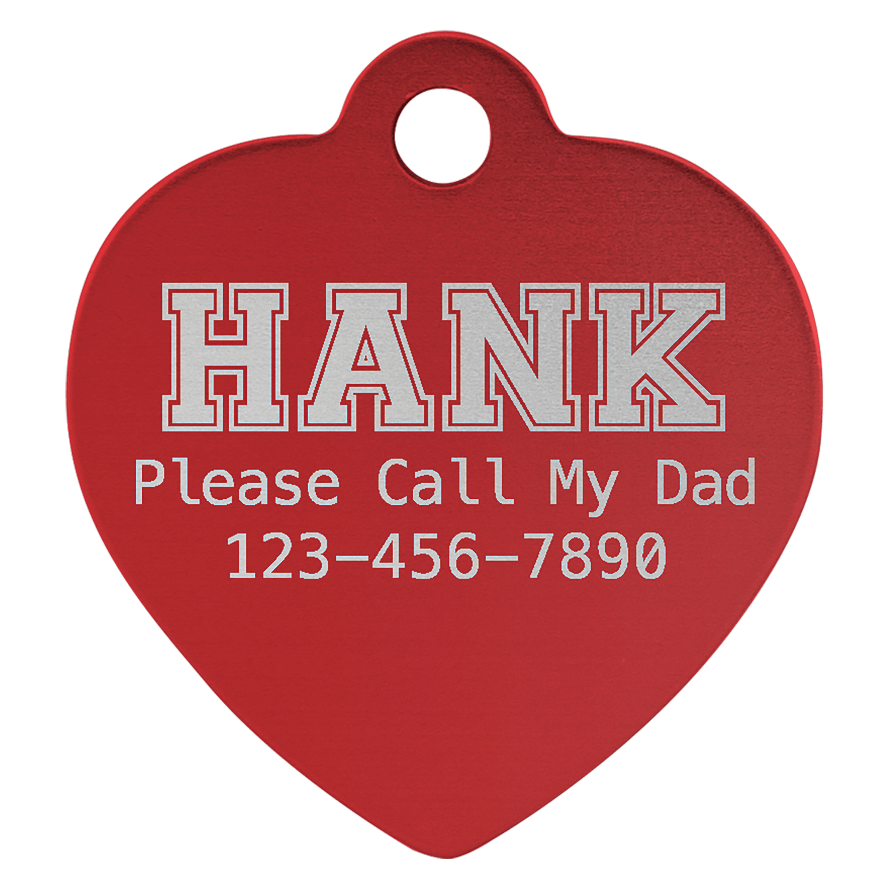 Shaped Pet Tag