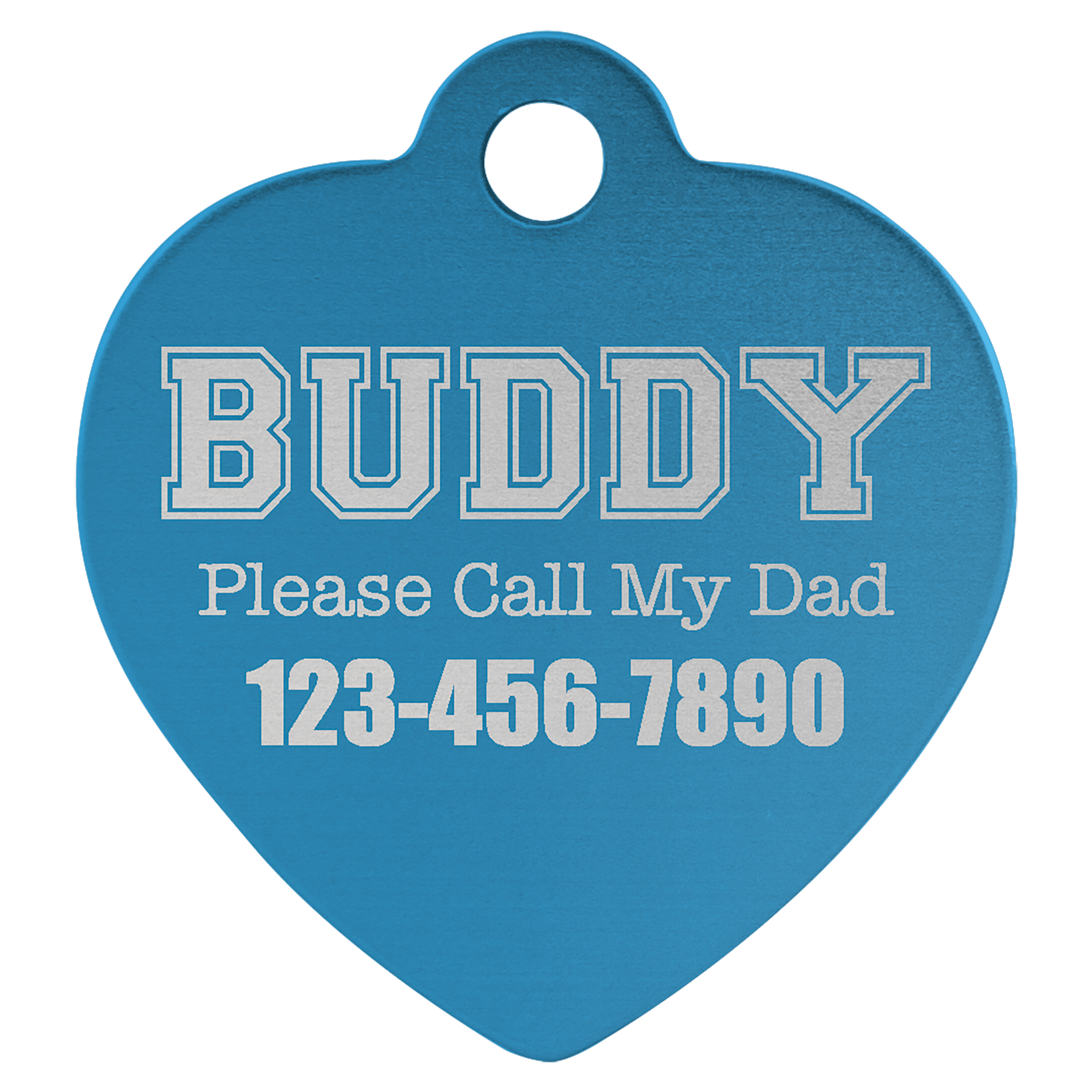 Shaped Pet Tag