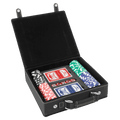 Leatherette 100 Chip Poker Set