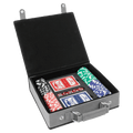 Leatherette 100 Chip Poker Set