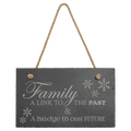 Rectangle Slate Decor with Hanger String