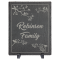 Rectangle Slate Decor with Plastic Feet