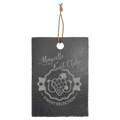 Rectangle Slate Board with Hanger String
