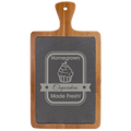 Acacia and Slate Cutting Board