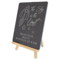 Slate Board with Wood Easel