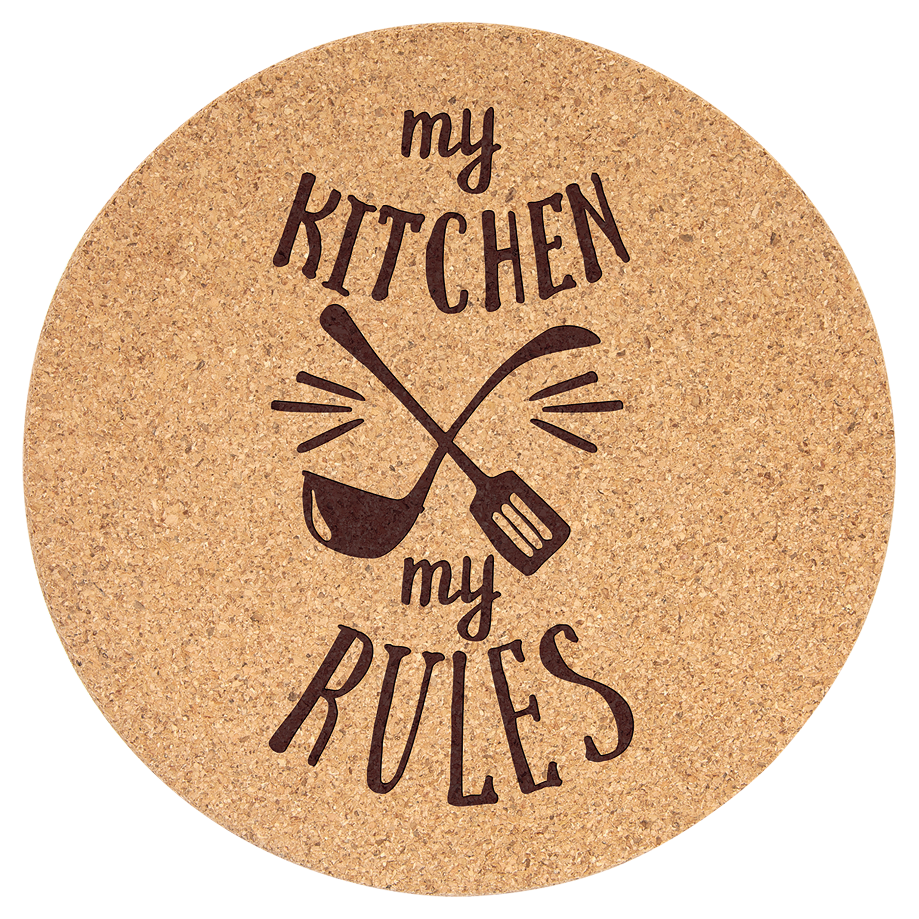 7 ½" Round Cork Trivet & Hot Pad